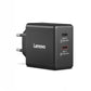 LENOVO DUAL USB-C 65W GAN CHARGER
