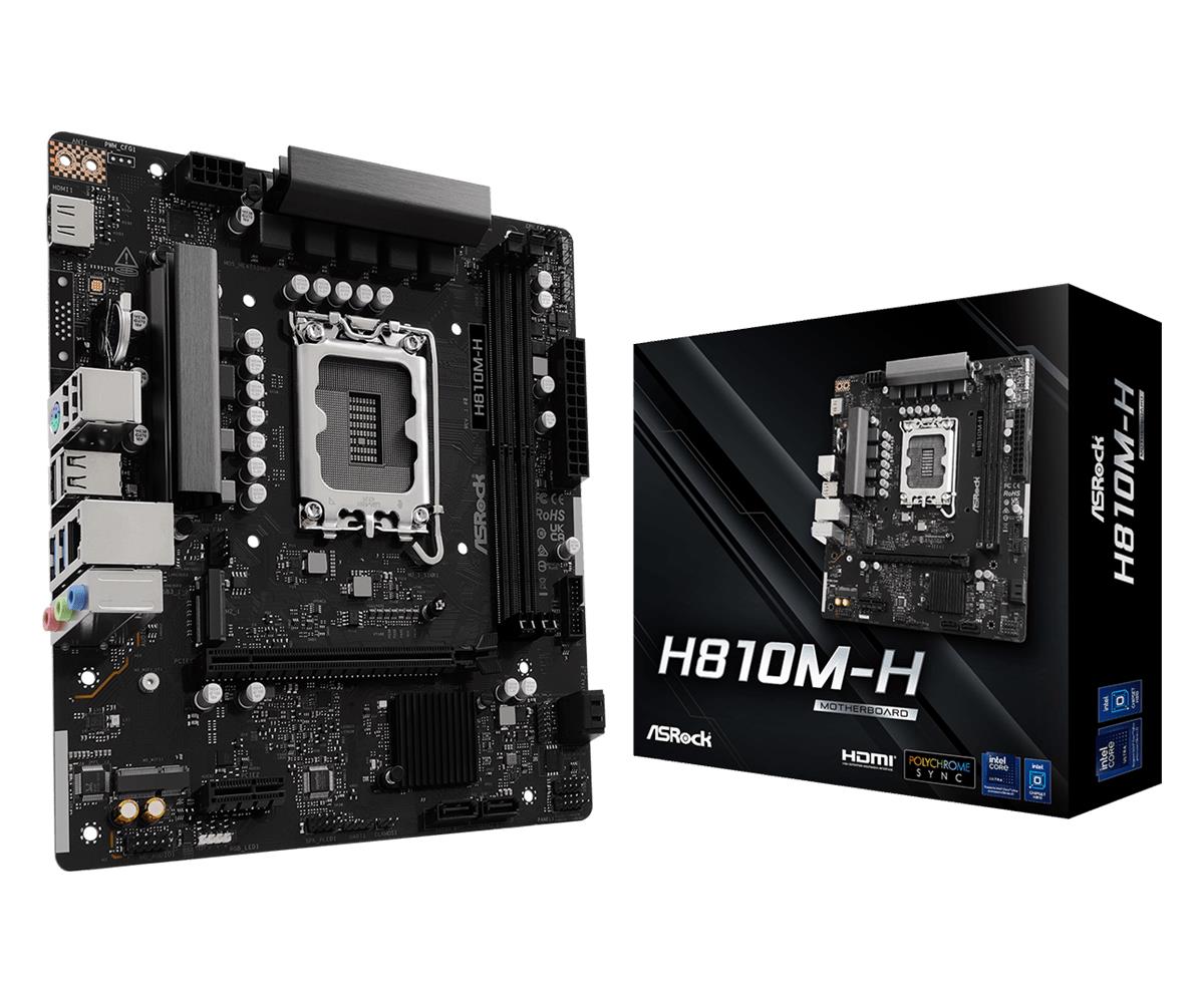 MB H810 S1851 MATX/H810M-H ASROCK