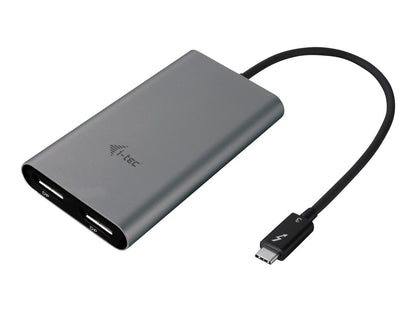 I-TEC THUNDERBOLT3 Dual DP Video Adapter