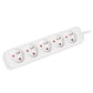 Lanberg Cable Power Strip, 5X French Outlets Quality-Grade Copper, 1.5 m | PS0-05E-0150-W