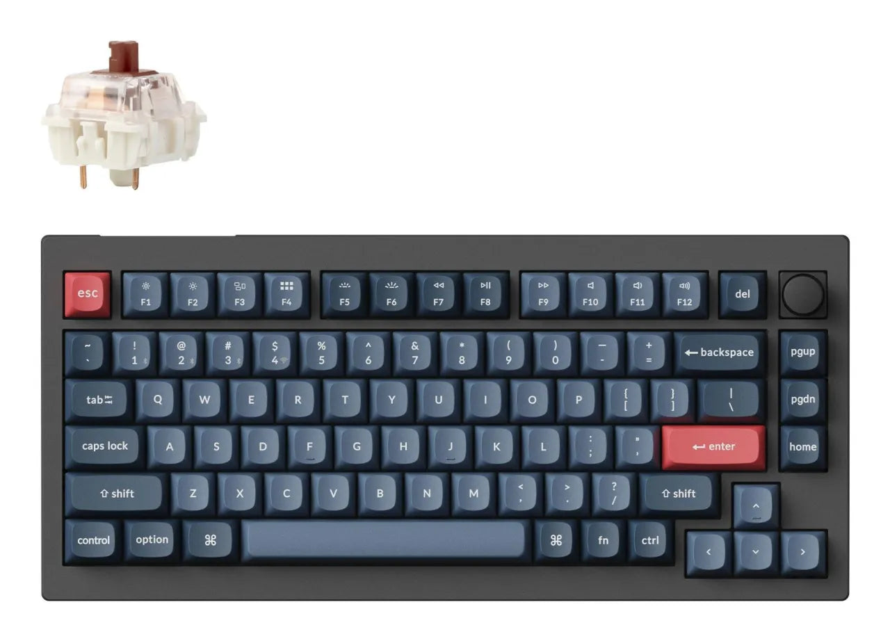 KEYBOARD WRL V1 MAX RGB/CARBON BLACK V1M-D3 KEYCHRON