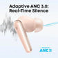 Anker Soundcore Earbuds with Dolby Audio | Liberty 5 | Bluetooth | In-Ear | Microphone | Pink | Noise canceling | Wireless