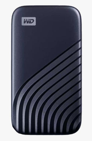 External SSD|WESTERN DIGITAL|My Passport|500GB|USB-C|Write speed 1000 MBytes/sec|Read speed 1050 MBytes/sec|Proprietary|WDBAGF5000ABL-WESN