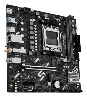 Mainboard|ASUS|AMD B850|Socket AM5|micro ATX|RAM DDR5-SDRAM|2xSlots|Wi-Fi Yes|Bluetooth Yes|2xNumber of M.2 (M) slots|PRIMEB850M-FWIFI