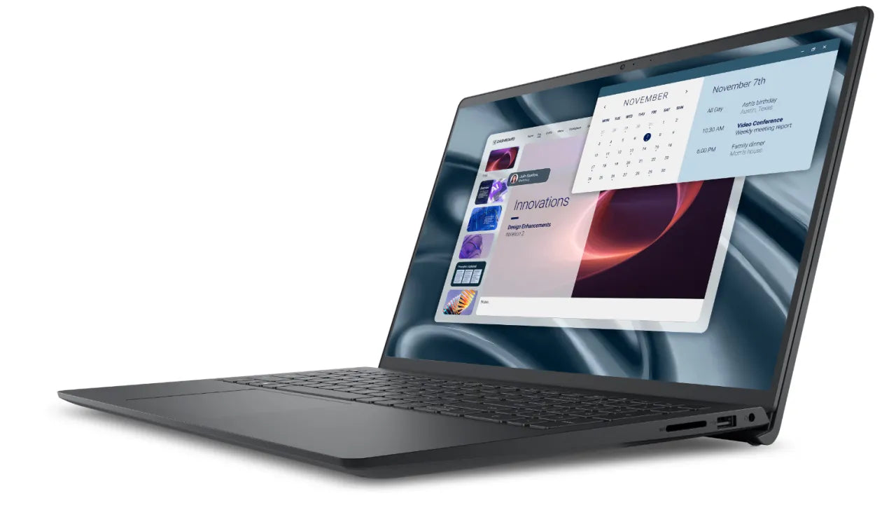 Dell Pro 15 Essential PV15255 | Carbon Black | 15.6 " | FHD | 1920 x 1080 pixels | Anti-glare | AMD Ryzen 3 | 7320U | 8 GB | LPDDR5 | Solid-state drive capacity 512 GB | AMD Radeon 610M Graphics | Windows 11 Home | 802.11ac | Keyboard language Englis...