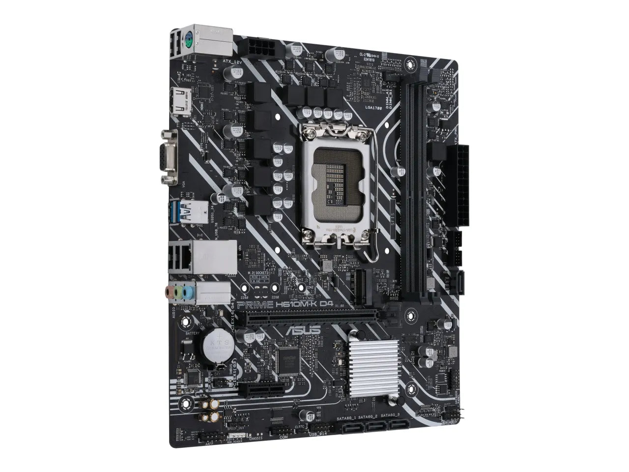 ASUS PRIME H610M-K D4 LGA1700 mATX MB