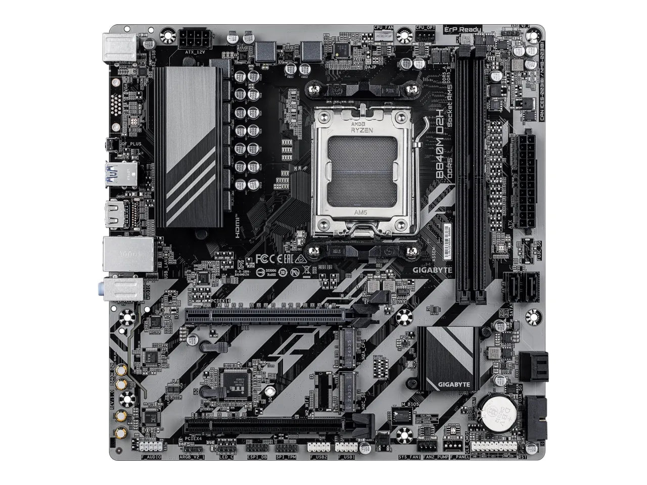 GIGABYTE B840M D2H AM5 1xHDMI