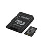 Kingston Canvas Select Plus | 256 GB | microSD | Flash memory class Class 10, UHS-I, U1/U3, video class 10/30, A1