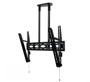 B-TECH AV EXTRA-LARGE UNIVERSAL FLAT SCREEN CEILING MOUNT WITH TILT (VESA 1000 X 600) - 1.5M Ø50MM POLES