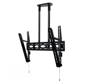 B-TECH AV EXTRA-LARGE UNIVERSAL FLAT SCREEN CEILING MOUNT WITH TILT (VESA 1000 X 600) - 1.5M Ø50MM POLES
