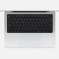 Notebook|APPLE|MacBook Pro|MacBook Pro M5|14.2"|3024x1964|RAM 16GB|SSD 1TB|10-core GPU|ENG|Card Reader SDXC|macOS Tahoe|Silver|1.55 kg|MDE54ZE/A