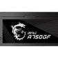 Power Supply|MSI|750 Watts|Efficiency 80 PLUS GOLD|PFC Active|MPGA750GF