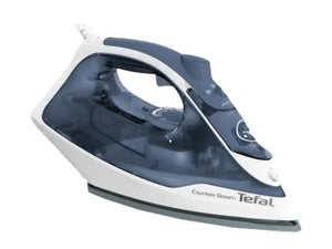 TEFAL | FV2837E0 | Steam Iron | 2400 W | Water tank capacity 150 ml | Continuous steam 35 g/min | Blue/White