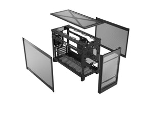 Case|MONTECH|micro ATX/Mini-ITX|Black|Mini Tower|PC|Ten|TEN(B)