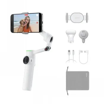 INSTA360 FLOW 2 PRO CREATOR BUNDLE / SUMMIT WHITE / HANDHELD GIMBAL
