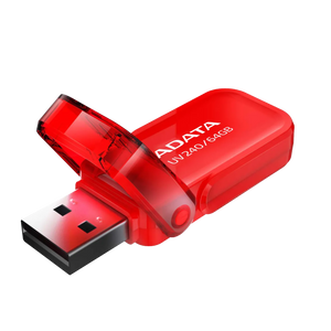 ADATA | USB Flash Drive | UV240 | 64 GB | USB Type-A | Red