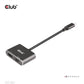 I/O HUB USB-C DP/HDMI/CSV-1552 CLUB3D