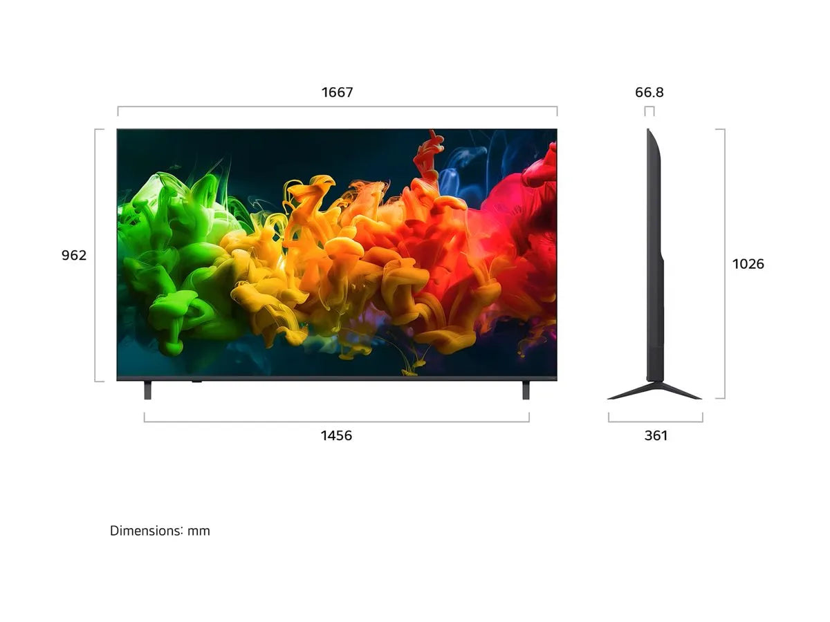 LG TV QNED 75QNED8EB3A 75inch