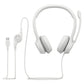 LOGI H390 USB Computer Headset - WHITE