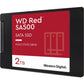 WD Red SSD SA500 NAS 2TB 2.5inch SATA