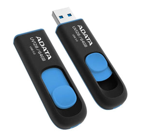 ADATA | UV128 | 64 GB | USB Type-A | Black/Blue