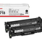 CANON CRG-718BK catridge black TwinPack