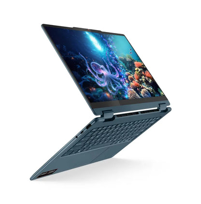 Lenovo- Yoga 7 2-in-1 14AKP10 AMD | Tidal Teal | 14 " | OLED | WUXGA | 1920 x 1200 pixels | AMD Ryzen AI 7 | 350 | 16 GB | Soldered LPDDR5 | Solid-state drive capacity 512 GB | AMD Radeon 860M Graphics | Windows 11 Home | 802.11be | Bluetooth version...