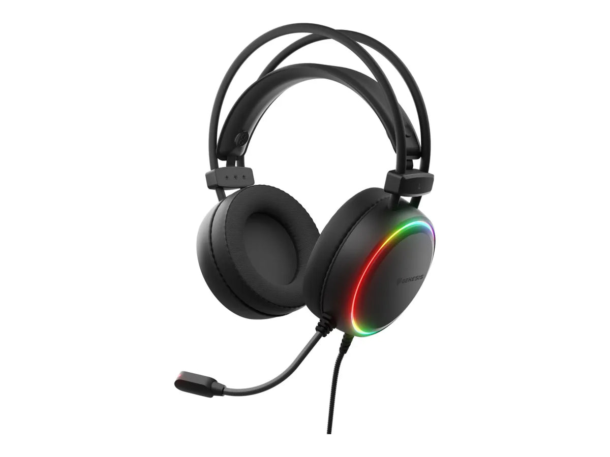 Genesis Gaming Headset | Neon 613 G2 | Wired | Over-ear | Microphone | Black