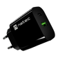 Natec Ribera USB Charger 1X USB-A + 1X USB-C 20W, Black