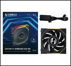 CASE FAN 120MM WRL/G99.12TLLCD1W1B.00 LIAN LI
