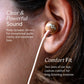 Marley Wired Earbuds | Smile Jamaica | Built-in microphone | USB Type-C | Copper