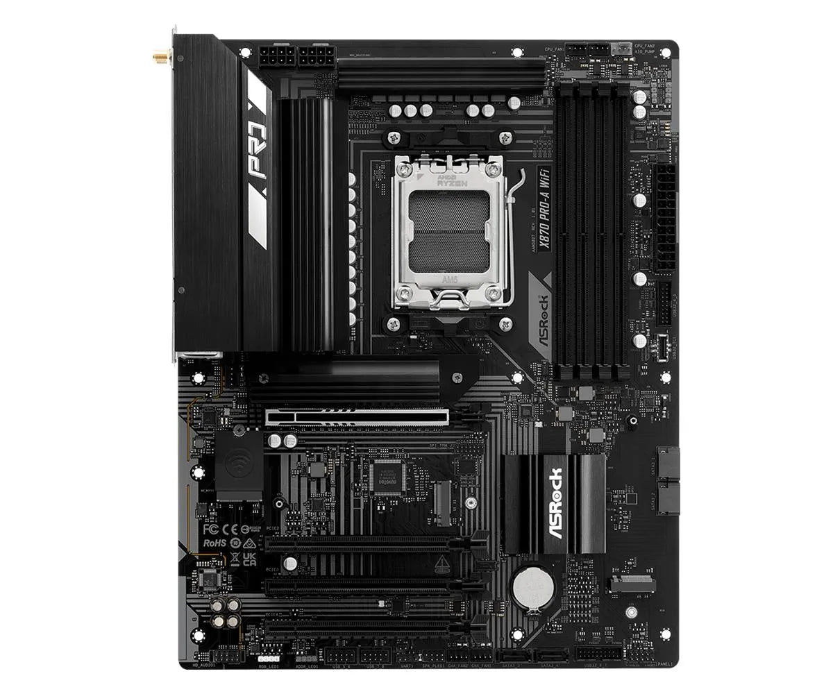 Mainboard|ASROCK|AMD X870|SAM5|ATX|Memory DDR5|Memory slots 4|X870PRO-AWIFI