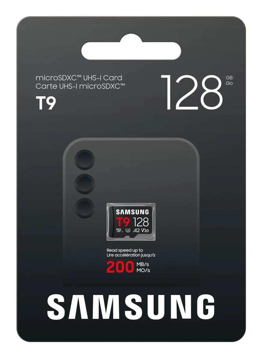 MEMORY MICRO SDXC T9 128GB/V30 MB-MH128T/WW SAMSUNG