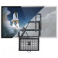 B-TECH AV FLAT SCREEN WALL MOUNT WITH PULL-DOWN AV STORAGE TRAY (VESA 600 X 400)