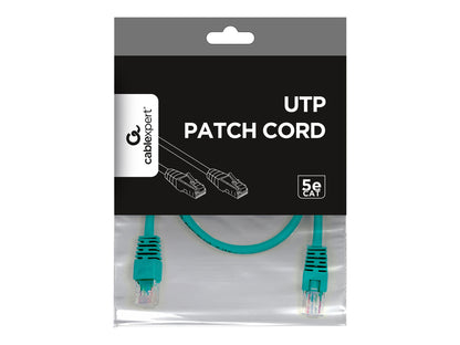 GEMBIRD CAT5e UTP Patch cord green 0.5m