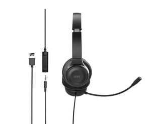 Acer Office Headset | Built-in microphone | Wired | Black