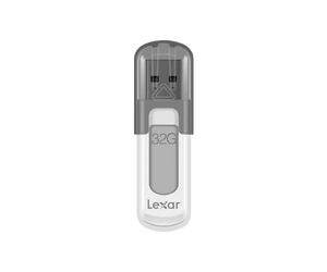 Lexar | Flash drive | JumpDrive V100 | 32 GB | USB 3.0 | Grey