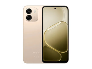 OPPO A6 4G (CPH2817) | Aurora Gold | 6.75 " | IPS LCD | 1570 x 720 pixels | Qualcomm | Snapdragon 685 | Internal RAM 6 GB | 256 GB | Dual SIM | 4G | Main camera resolution 50 MP | Secondary camera resolution 8 MP | Android | 15 | 7000 mAh