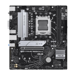 Mainboard|ASUS|AMD B650|SAM5|Micro-ATX|Memory DDR5|Memory slots 2|2xPCI-Express 4.0 1x|1xPCI-Express 4.0 16x|2xM.2|1x15pin D-sub|1xHDMI|4xUSB 2.0|4xUSB 3.2|1xPS/2|1xRJ45|3xAudio port|PRIMEB650M-K