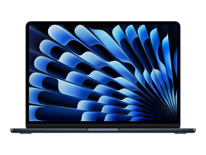 Apple MacBook | Air | Midnight | 13 " | IPS | 2560 x 1664 pixels | Apple M4 | 24 GB | Solid-state drive capacity 512 GB | Apple M4 chip 10-core CPU/10-core GPU | macOS | 802.11ax | Bluetooth version 5.0 | Keyboard language English | Keyboard backlit