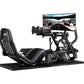 Next Level Racing | Steel | Racing Simulator Cockpit | F-GT Pro Formula and GT Grey Edition | Grey