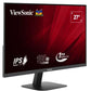 LCD Monitor|VIEWSONIC|VA2708-2K-HD|27"|4K|Panel IPS|2560x1440|100Hz|Matte|1 ms|Tilt|Colour Black|VA2708-2K-HD