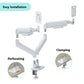 DISPLAY ACC MOUNTING ARM/DBL 17-32" MA-DA2-06-W GEMBIRD