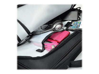 PORT DESIGNS | Courchevel | Fits up to size 17.3 " | Messenger - Briefcase | Shoulder strap | Black