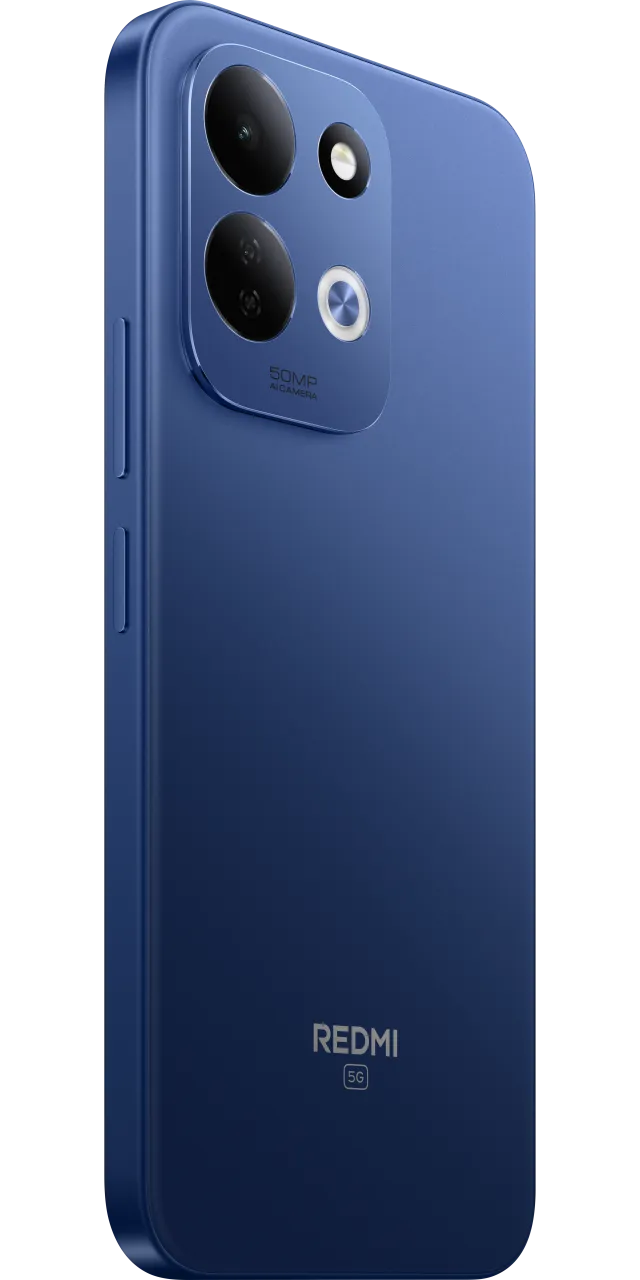 Xiaomi Redmi 17 5G | Blue | 6.9 " | LCD | 1600 x 720 pixels | Qualcomm | Snapdragon 4 Gen 5 | Internal RAM 4 GB | 128 GB | Dual SIM | 4G | 5G | Main camera resolution 50 MP | Secondary camera resolution 8 MP | Android | 16 | 7500 mAh