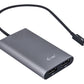 I-TEC THUNDERBOLT3 Dual DP Video Adapter