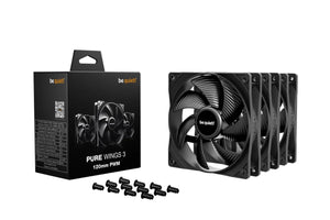 CASE FAN 120MM PURE WINGS 3/PWM 3-PACK BL141 BE QUIET