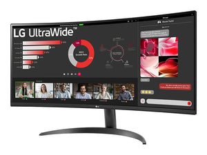 LG 34WR50QC-B Curved 34inch VA UW QHD