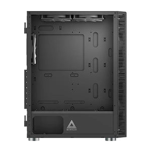 Case|MONTECH|X3 Glass|MidiTower|Not included|Colour Black|X3GLASS(B)