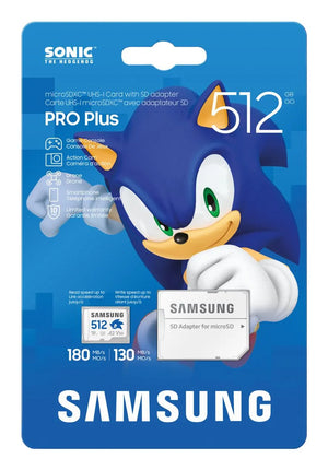 MEMORY MICRO SDXC PRO+ 512GB/W/A MB-MD512SA/LC1 SAMSUNG